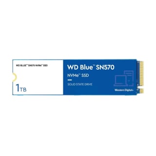 Disco Duro SSD Interno WD Blue SN570 1TB M.2 NVMe por 42.99€