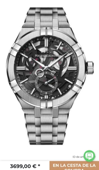 Maurice Lacroix AIKON Mercury AI6088-SS002-030-1 Reloj Automático 3699€