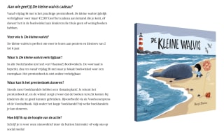 Prentenboek De kleine walvis voor €2,99 in de boekwinkels