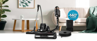 Tot 140 euro cashback op stofzuigers bij Rowenta