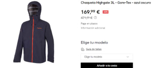 Chaqueta para Hombre Trangoworld Highgate 3L - Gore-Tex por 169.99€