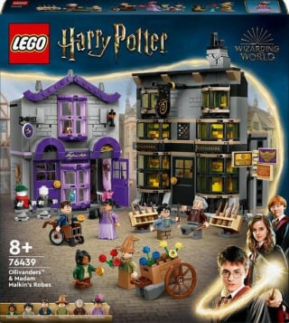 LEGO Harry Potter Olivanders & Madame Mallekins Gewaden (76439) voor €56,24 bij Toychamp