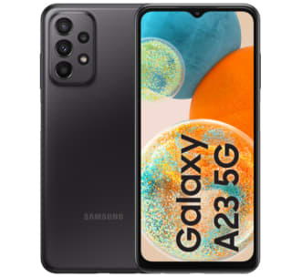 Samsung Galaxy A23 128GB Zwart 5G voor €164 bij Coolblue