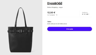 Bolso shopping Even&Odd por 12.5€