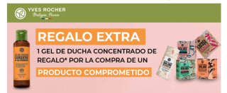 Regalo gel de ducha concentrado por copra de un producto comprometido