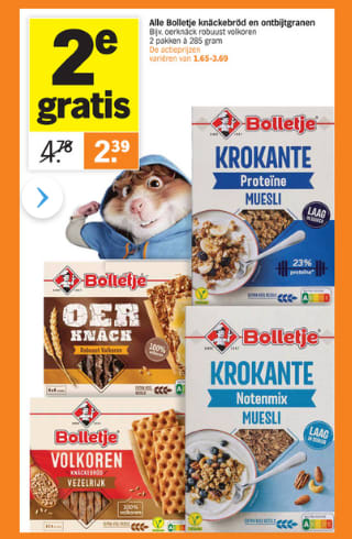 Albert Heijn Hamsterweken veel producten de 2de gratis