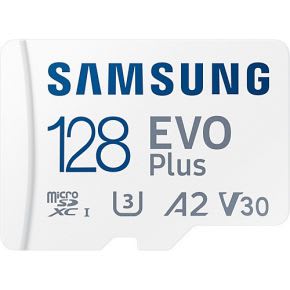 Samsung MicroSD EVO Plus 128GB voor €10,90 bij MeGekko