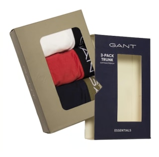 3-pack-Gant boxershorts voor €28,89 dmv code bij Secret Sales