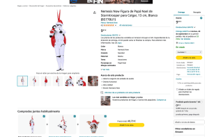 Figura de Papá Noel Stormtrooper para Colgar por 9,99€