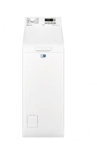 Lavadora Carga Superior - Electrolux EN6T5621A, 6 Kg y 1200 RPM, Blanco por 356€