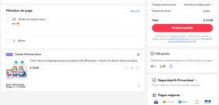 Colon Nenuco Detergente 68 lavados + Vanish Oxi Action Advance 400g por 17,05€