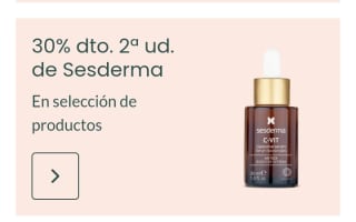 -30% en la Segunda Unidad de Sesderma.