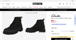 Botas 'Badell Hi' CLARKS por 57,90€