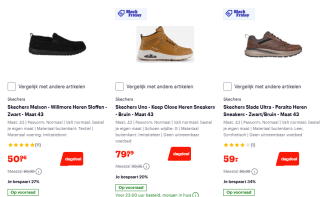 Tot 40% korting op Skechers schoenen bij Bol