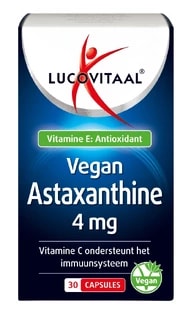 Lucovitaal Vegan Astaxanthine 4mg Capsules 30CP voor €3