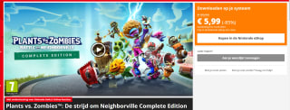 Plants vs. Zombies: De strijd om Neighborville Complete Edition voor €5,99 in de Nintendo eShop