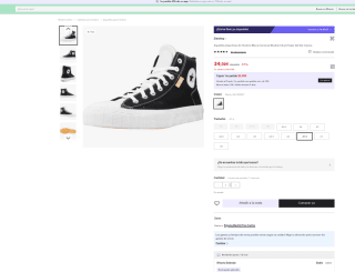 Zapatillas Converse Chuck Taylor Alt Star Canvas por solo 34€