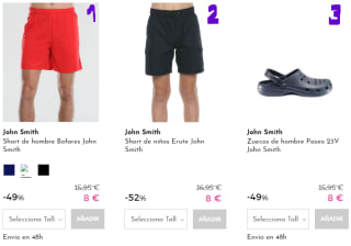 JOHN SMITH - Prendas y zapatos hasta 9€