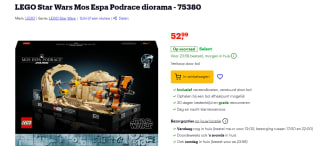 LEGO Star Wars Mos Espa Podrace diorama - voor €52,99 bij Bol.com