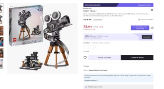 Set Lego Disney 43230 Cámara en Homenaje a Walt Disney 100 años por 57,99€