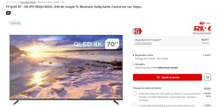 Smart TV QLED 70" OK OTV 70GQU-5023C por 469.65€