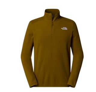 THE NORTH FACE Forro polar con cremallera de 1/4 Glacier 100 Hombre por solo 27,99€