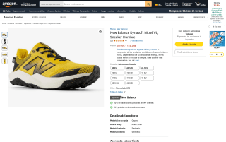 Zapatillas New Balance Dynasoft Nitrel V6 para hombre por 69,99€