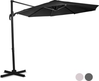 VONROC Premium Zweefparasol Bardolino Ø300cm voor €97,95 bij Vonroc