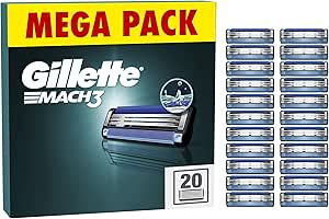 Gillette Mach3 Razor Blades Pack of 20 available for £24.99