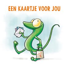 Gratis Gijs Gekko Kaart naar keuze dmv code via Kaartje2go inclusief postzegel