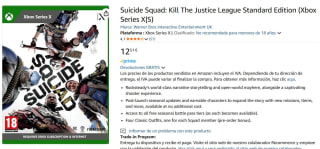 Juego Xbox Series X Suicide Squad: Kill the Justice League por 12,51€