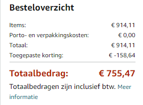 Dreame L10s Pro Ultra Heat robotstofzuiger voor €755,47 bij Amazon