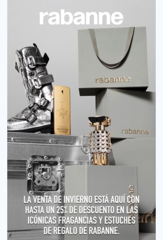 Hasta -25% de Descuento Paco Rabanne.