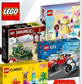 Diverse LEGO voor €6,99 per stuk bij Vomar