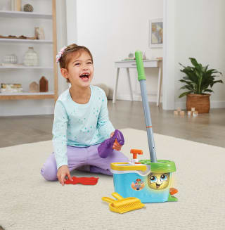 VTech Speelpret Schoonmaakset met 5 accessoires voor €22,49 bij Toychamp