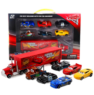 7 unids/set Disney Pixar Car 3 relámpago McQueen por 12,53€