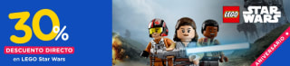30% descuento directo LEGO Stars Wars preciazos