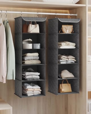 Songmics Garderobe Kleding Organiser 2 stuks voor €19,59 bij Amazon NL
