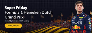 50% korting op F1 tickets voor Super Friday Zandvoort bij aankoop van geselecteerde producten bij Jumbo