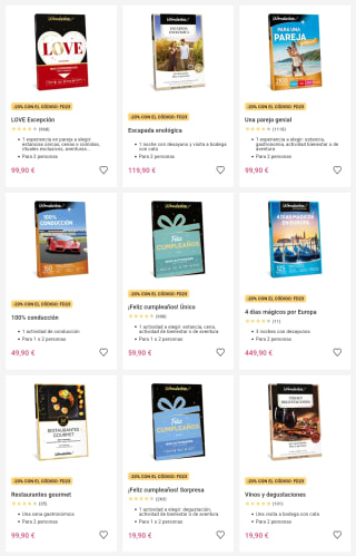 Escapada y planes Día de padre con hasta 30% Descuento en Wonderbox