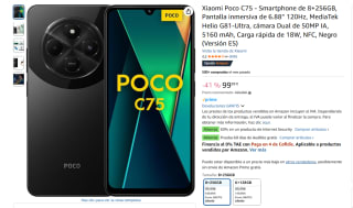 Xiaomi Poco C75 de 8GB+256GB por 99,99€