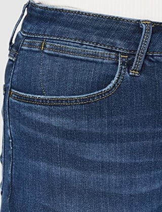 Wrangler Skinny dames jeans High Rise Cloud voor €16,22 bij Amazon NL