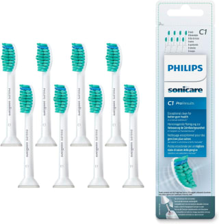 Philips Sonicare HX6018/07 ProResults borstelkoppen (8 stuks) voor €19,99 bij Amazon