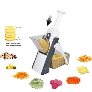 Cortador de verduras Manual multifunción 5 en 1 por 11,31€