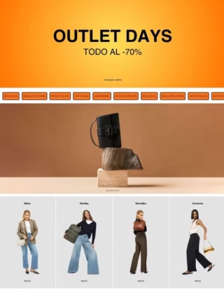 Halloween Descuento hasta 70% Outlet Days en Misako