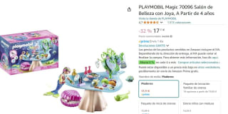 Set PLAYMOBIL Magic 70096 Salón de Belleza con Joya por 17,11€