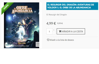 Juego de Mesa El resurgir del Dragon: El Orbe de la Abundancia por 4.99€
