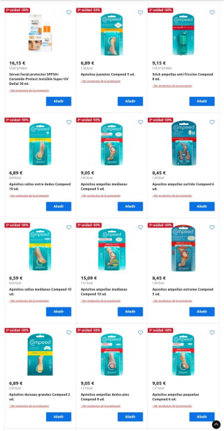 Segunda Unidad al 50% en Carrefour.