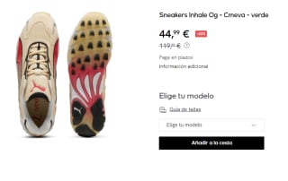 Zapatillas Puma INHALE Og por 44.99€