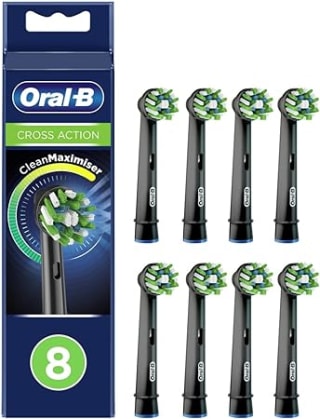 Acquire Oral-B cross action electric toothbrush heads from Amazon for £14.90